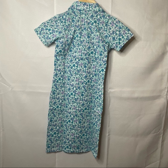 Motel Jeeves Dress Flower Power in Blue NWT - Picture 3 of 5
